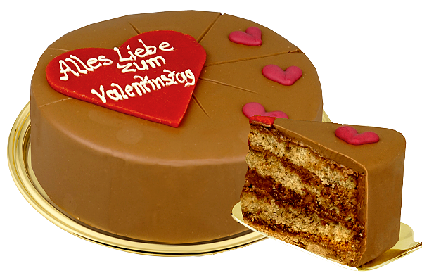 Torte „Alles Liebe zum Valentinstag“