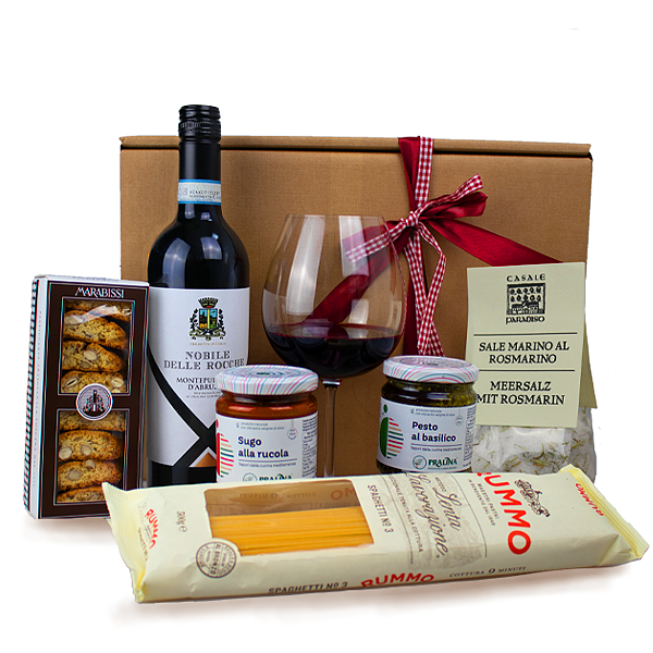 Geschenkbox Italien Pasta